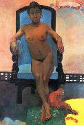 Paul Gauguin Annah, the Javanerin Spain oil painting artist